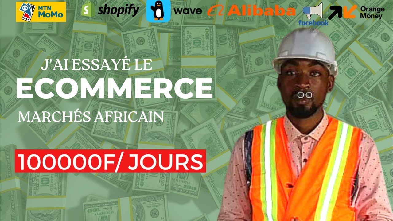 Commerce Electronique en Afrique: COMMENT GAGNER 100000F/JOURS EN ECOMMERCE SUR LE MARCHES AFRICAINS