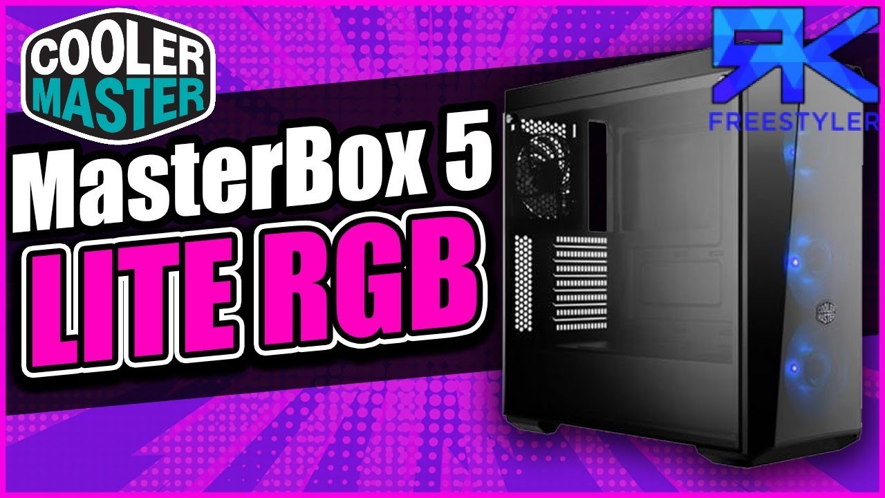 Coolermaster masterbox 5 lite RGB review / unboxing