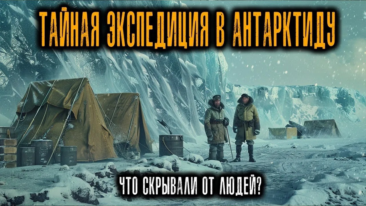 Тайная Миссия 1946 года в Антарктиде - что на самом деле скрывали под Льдами_ Истории Ужасов