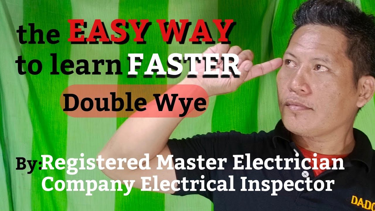 Paano ang DOUBLE WYE connection                        #easytolearn #electricmotor #rewinding