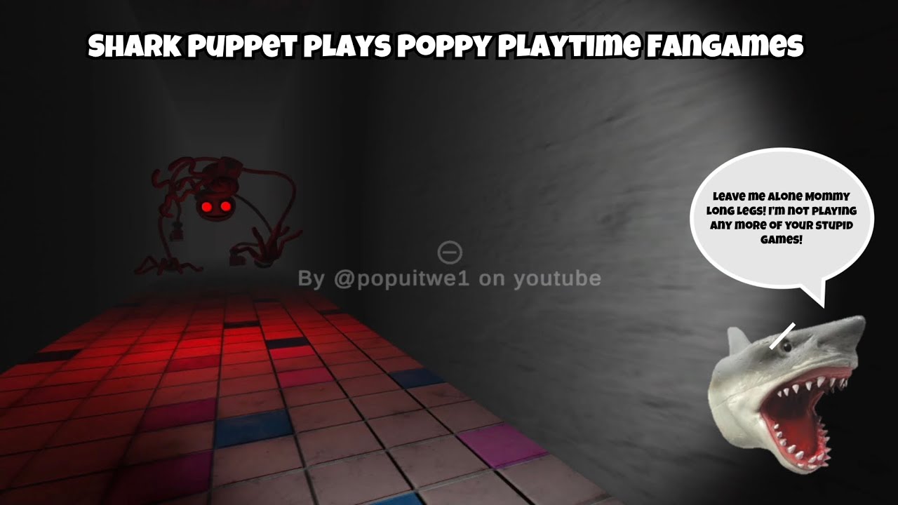 SB Movie: Shark Puppet plays Poppy Playtime Fangames!