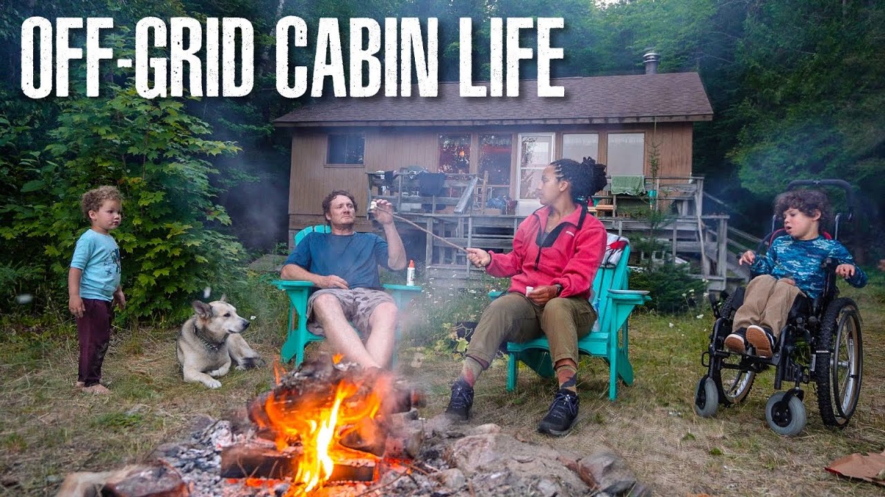 A Remote Cabin to Call Our Own: Off-Grid Living, Treasure Hunting, Fishing, Building & Exploring