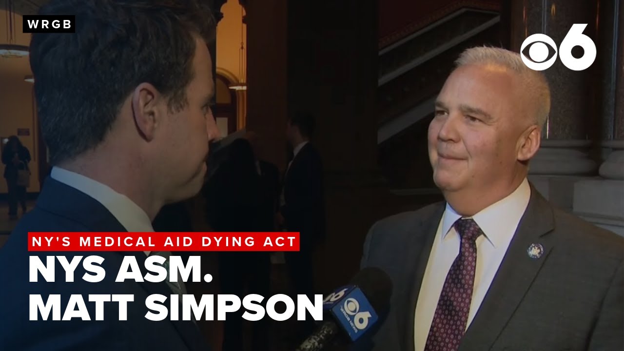 NYS Asm. Matt Simpson (R-Queensbury) discusses his vote on amended Medical Aid in Dying Act