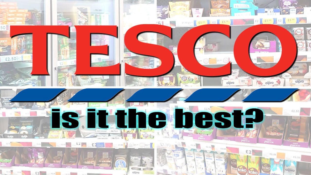 Is TESCO the BEST UK Supermarket for VEGANS? - Come Shopping With Us!