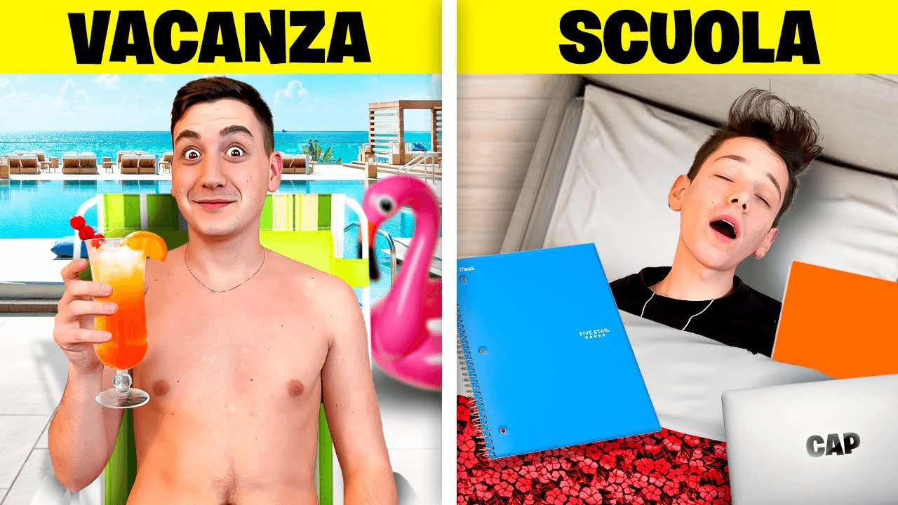 SCUOLA vs VACANZA: Morning Routine