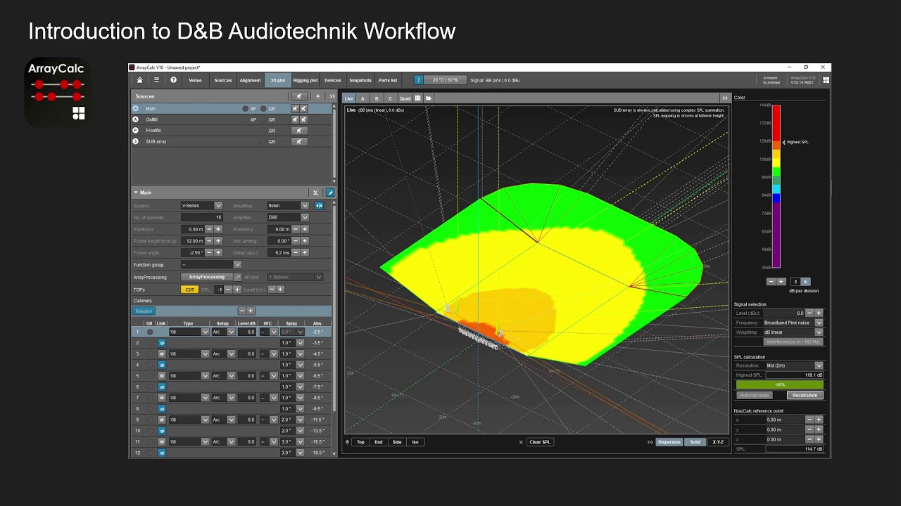 Introduction to D&B Audiotechnik Workflow