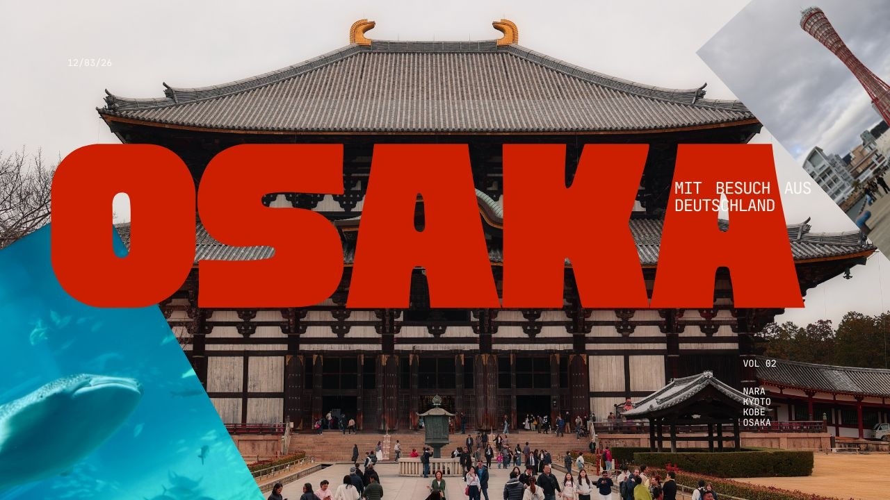 Japan Vlog | Von geschäftigen Straßen zum Aquarium abenteuer