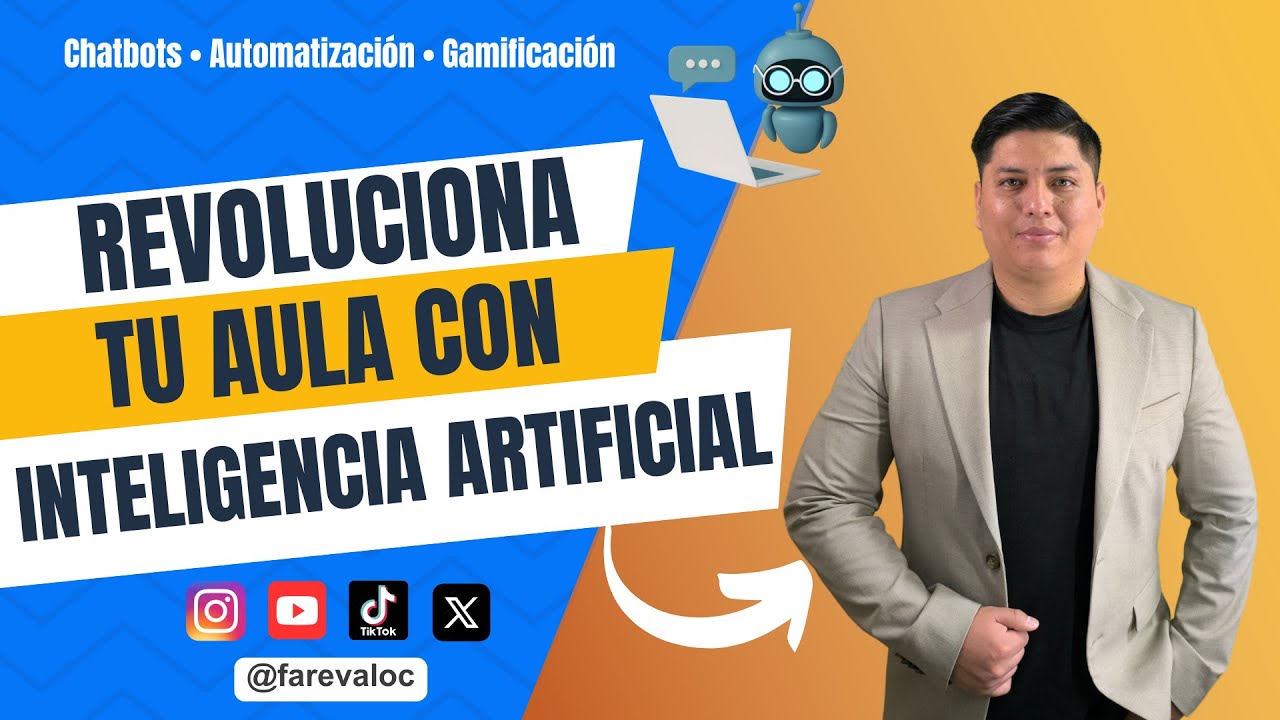 🎬📹 Transformando la Educación con IA: Chatbots, Automatización, Agentes de Voz y Gamificación