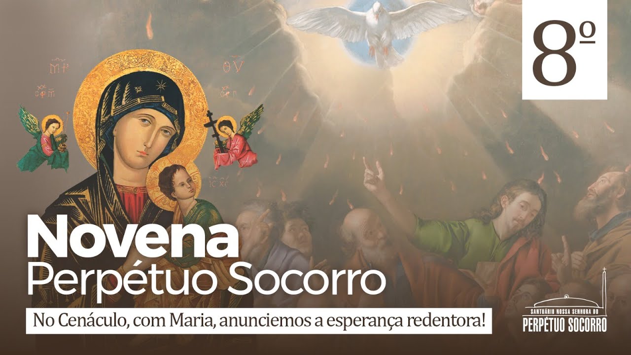 17h | Novena de Nossa Senhora do Perpétuo Socorro | AO VIVO | 8º dia - Pe. Rodrigo  | 25/06/2025
