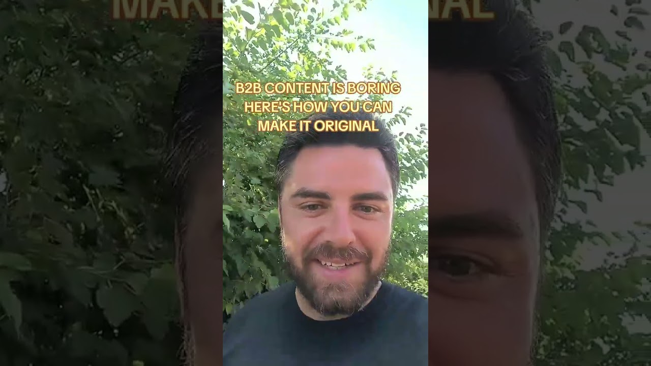 B2B content is boring
