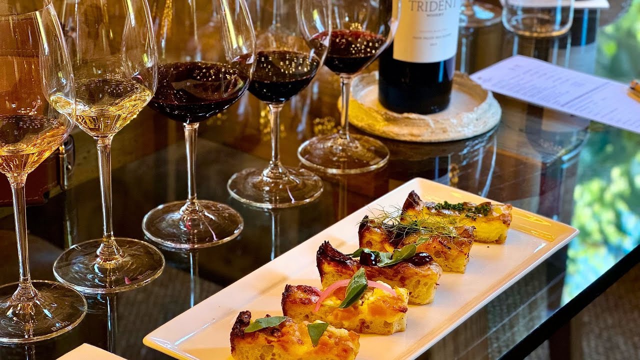Silver Trident Winery Artisan Pizza and Wine Pairing in Yountville, Napa Valley