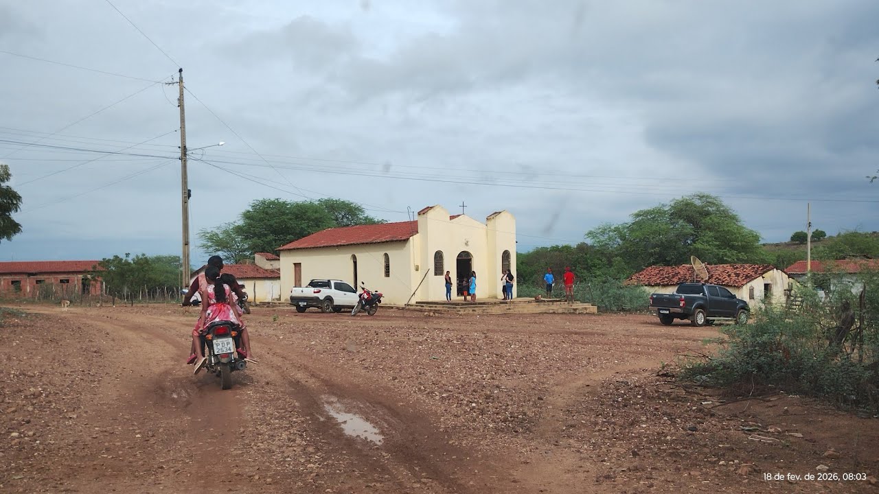 QUARTA-FEIRA DE CINZAS - SERTÃO CHUVOSO INDO COM O PADRE PRA MISSA NOS SITIOS. 