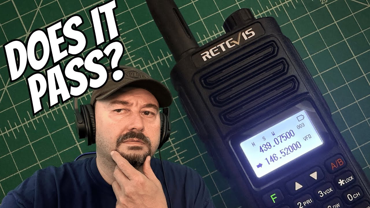 Retevis RA89 Harmonics Test (Ham Radio)