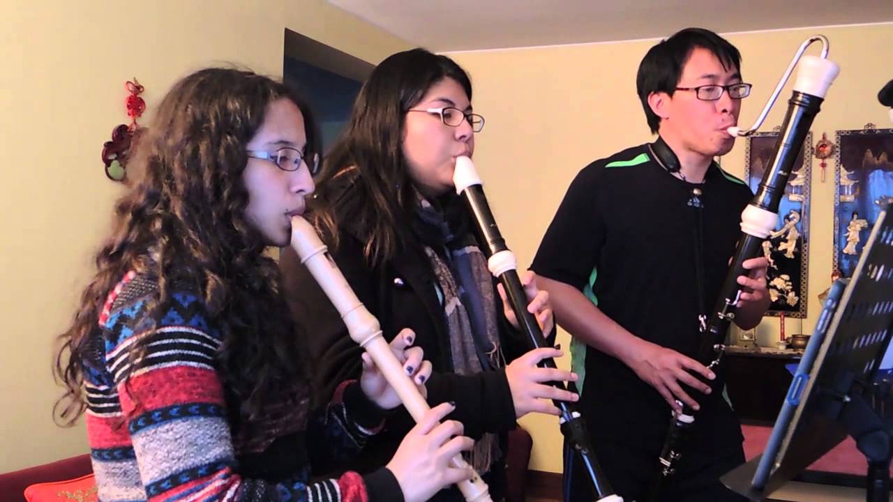 Johann Christoph Faber - Partita (for recorder trio) - I: Ouverture