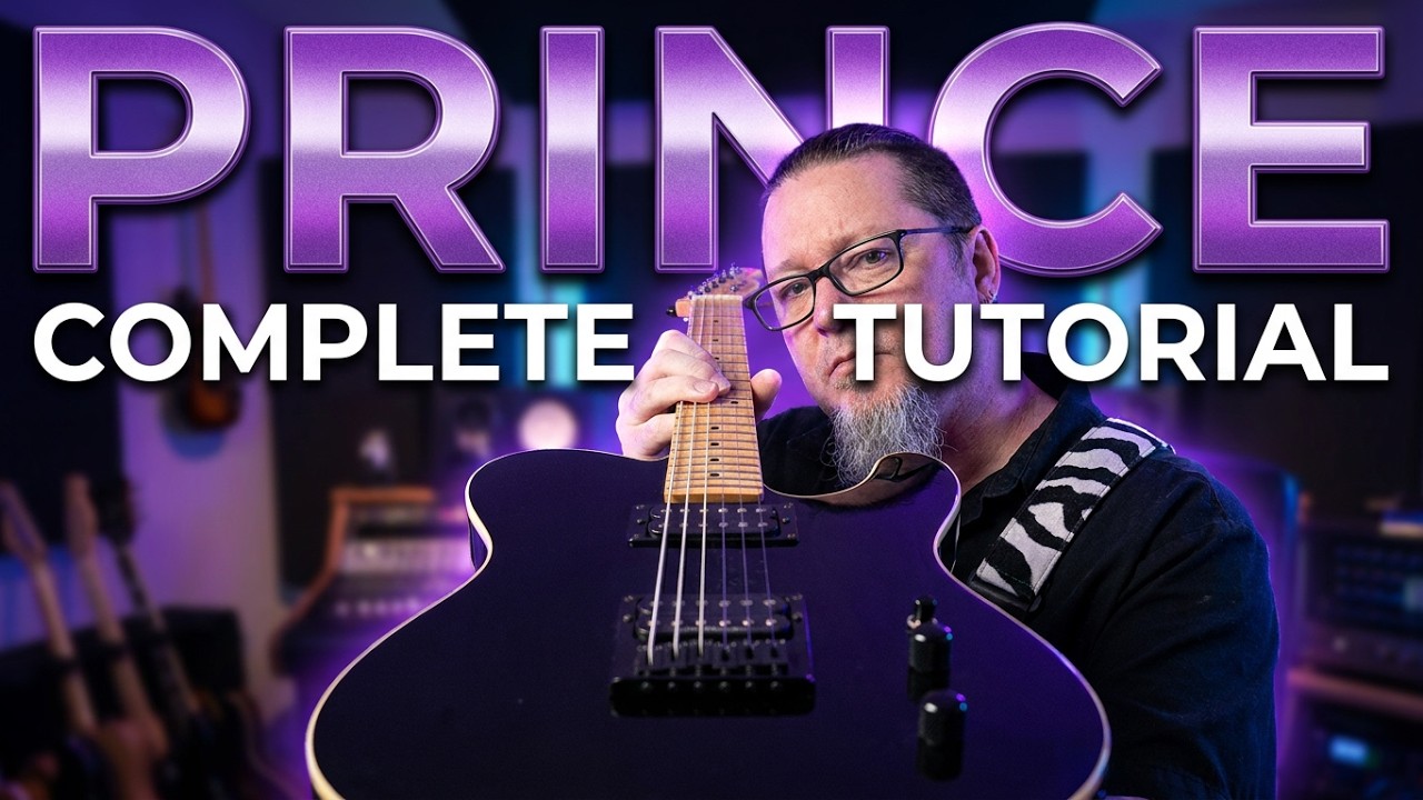 Prince Let's Go Crazy Guitar Lesson + Tutorial