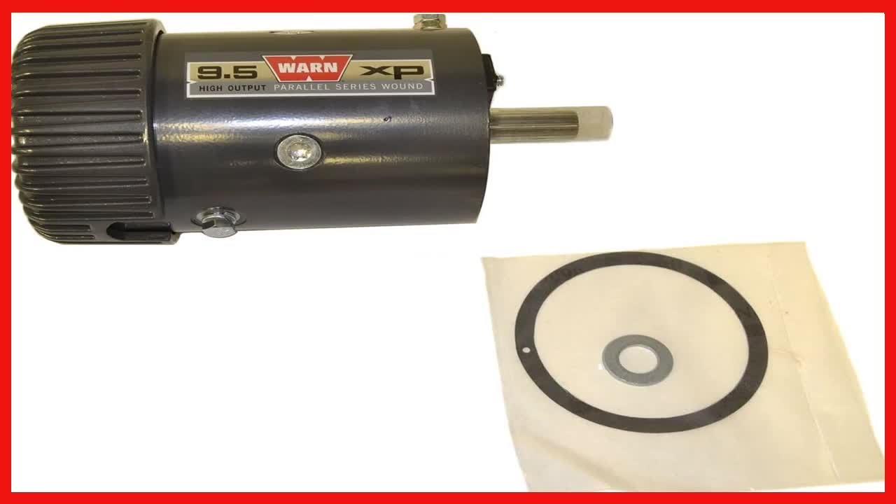 WARN 68608 Replacement Winch Motor for 9.5xp Series Winches , Black