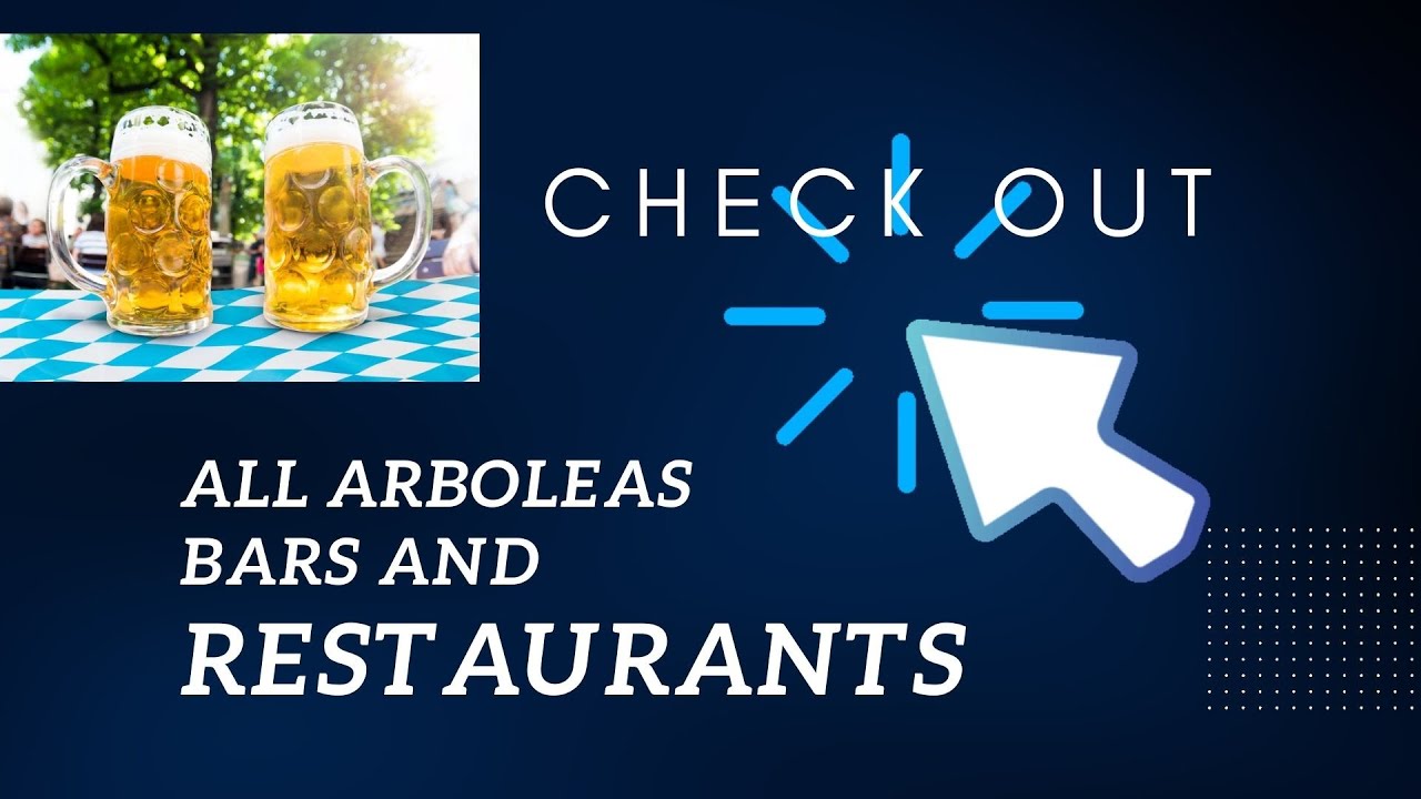 Why Spain-Part 1- bars - restaurants - cafes Arboleas a comprehensive guide and another 1st