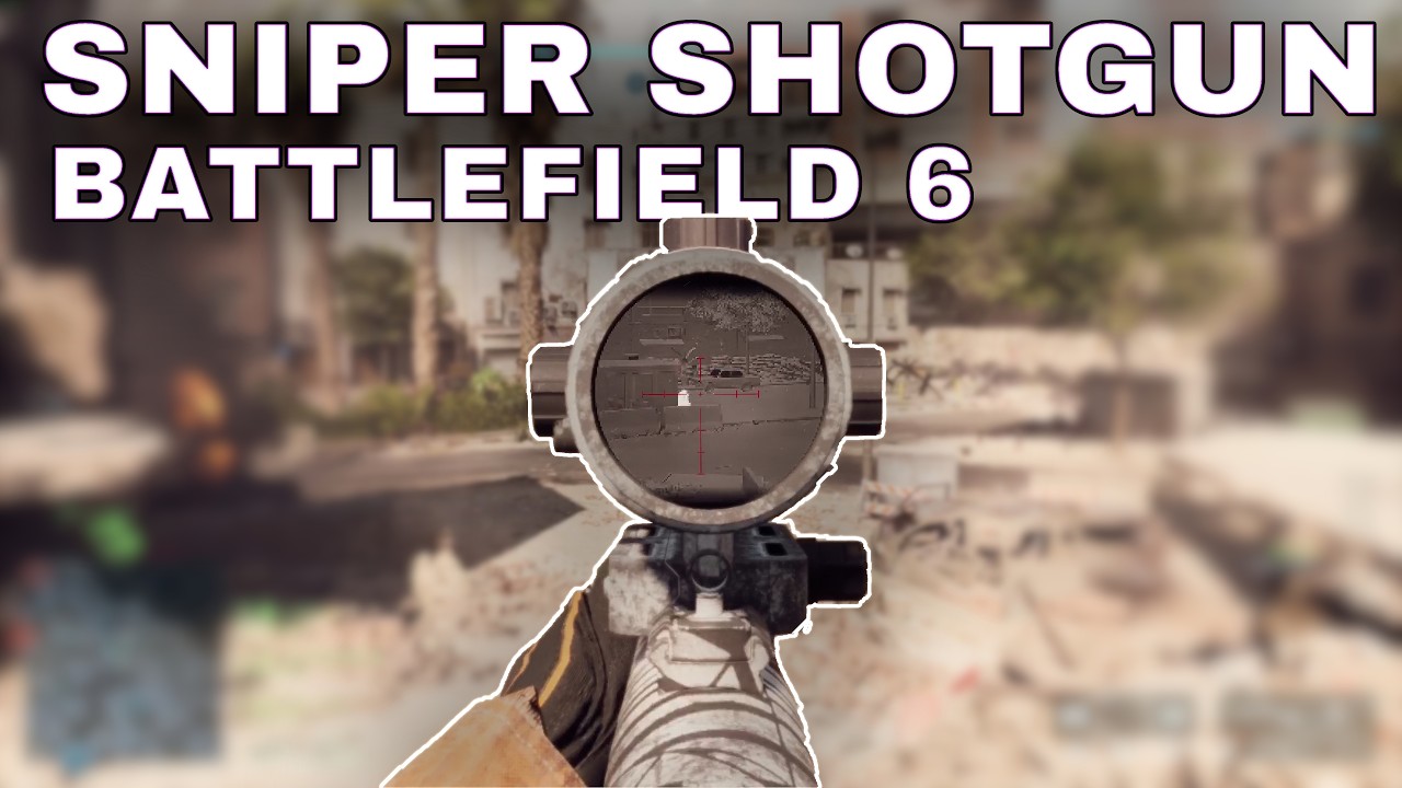 Battlefield 6 M87A1 = Sniper Shotgun - Gameplay - Siege of Cairo