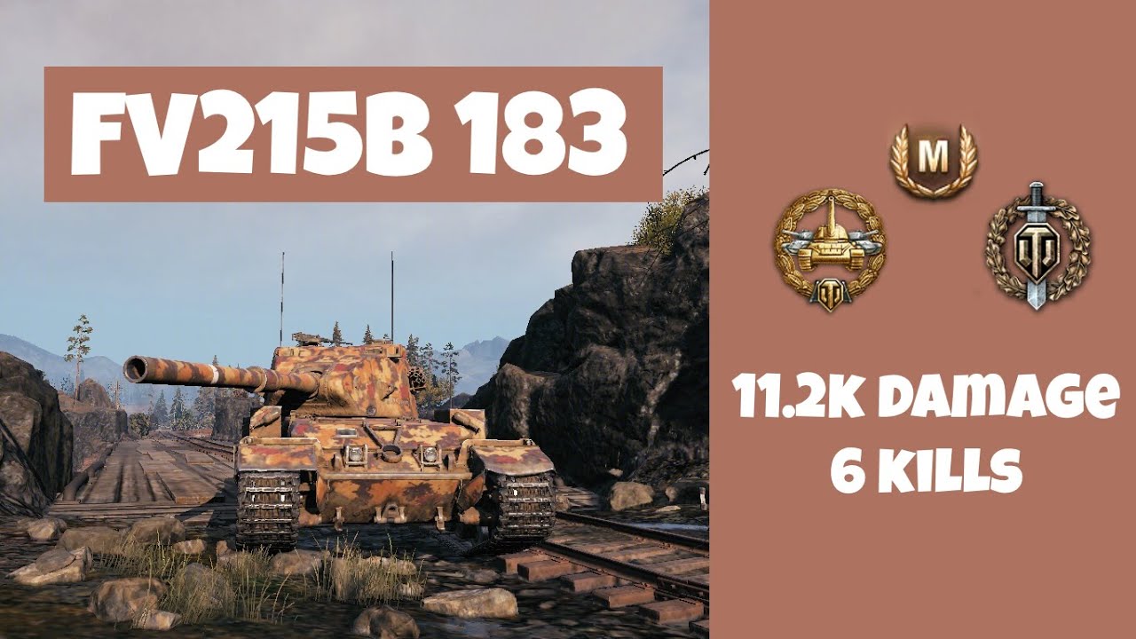 FV215b (183) — 11.2K DAMAGE & 6 KILLS | World of Tanks