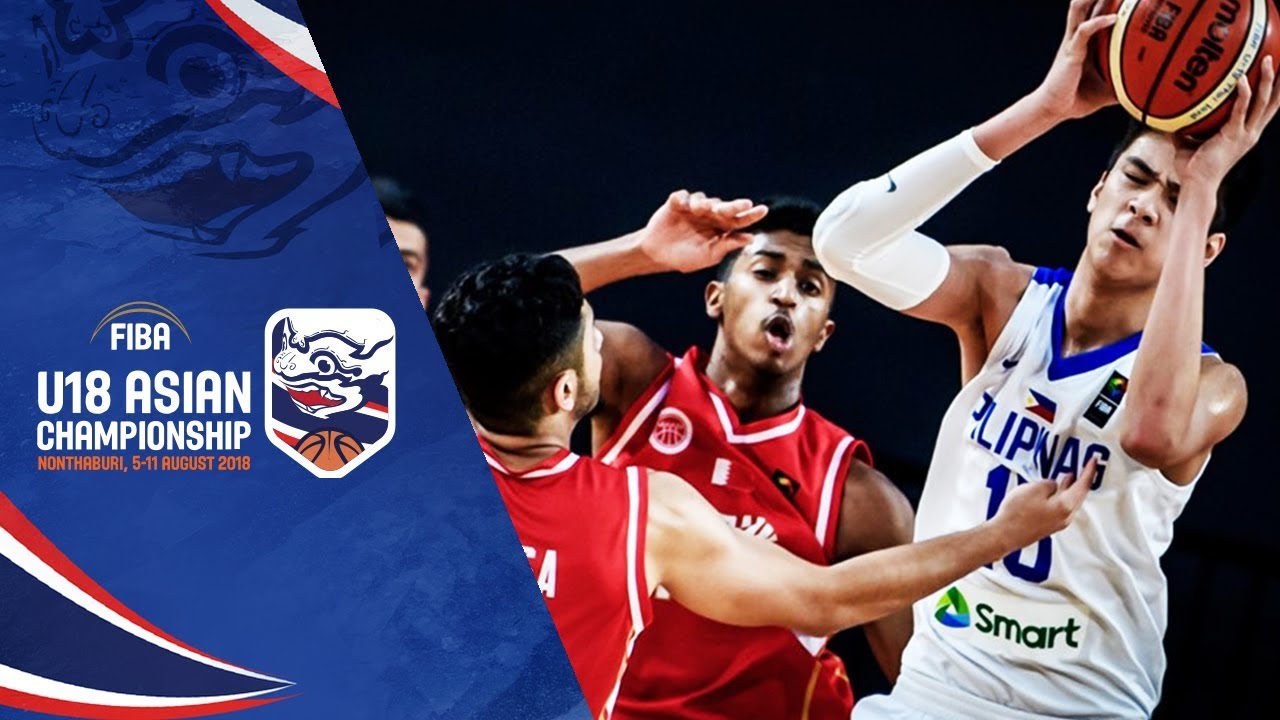 Philippines v Bahrain - Quarter-Finals - Full Game - FIBA U18 Asian Championship 2018