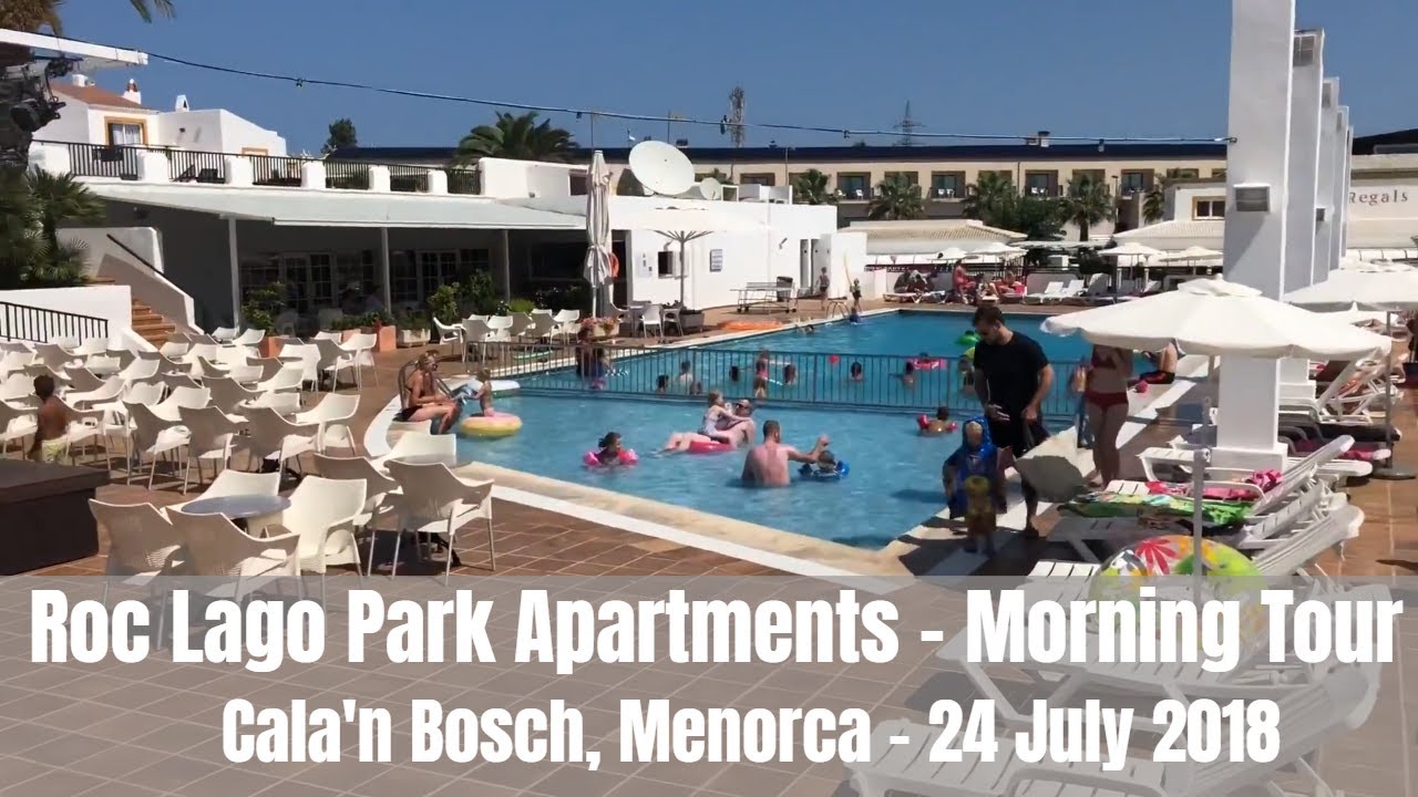 AluaSun Lago Park - Cala'n Bosch, Menorca - 24 July 2018 formerly the Roc Lago Park Apartments