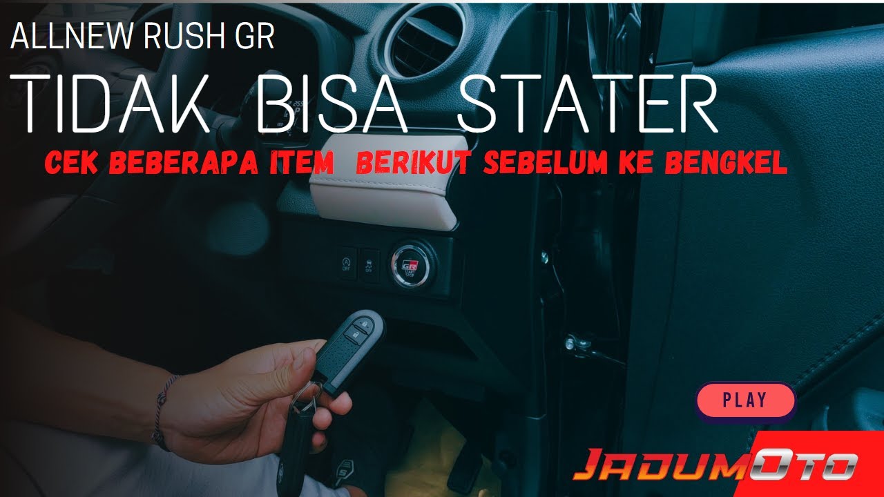 RUSH GR MOGOK | Cek Battery Remote Rush GR | Ganti Battery Remote | Cek system Immobilizer Rush GR