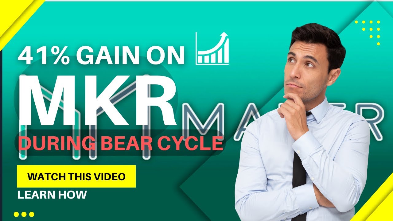 Maker (MKR) Makes Me 41%+ on Crypto Trade During the Bear Market￼