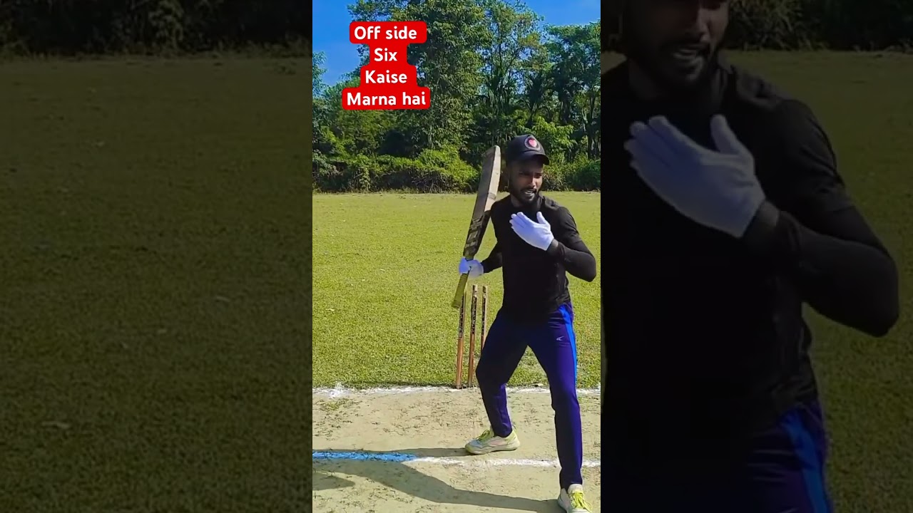 Off side six kaise Marna hai tennis ball me#crickettips #viralshorts #video