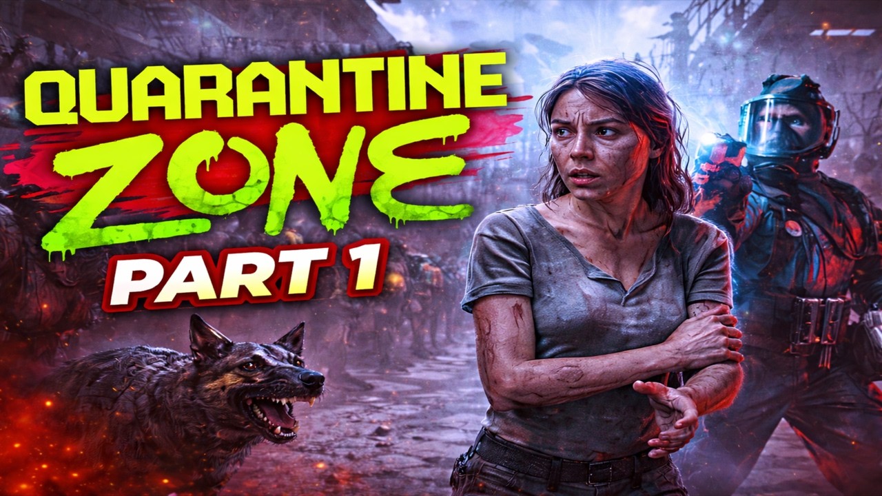 QUARANTINE ZONE Part 1 😱 | Trapped Inside the Deadliest Outbreak (Survival Horror)