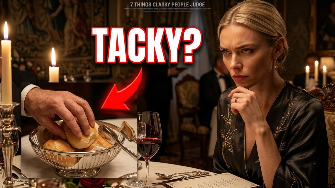 7 Things Classy People Secretly Judge You For