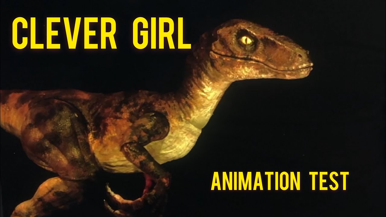 🦖 Clever Girl - Animation test - Jurassic Repaints