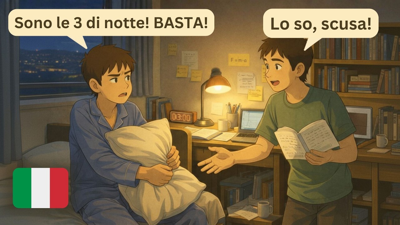 🇮🇹 10 Real Italian Conversations for Students | A1–A2 Beginner Listening Practice