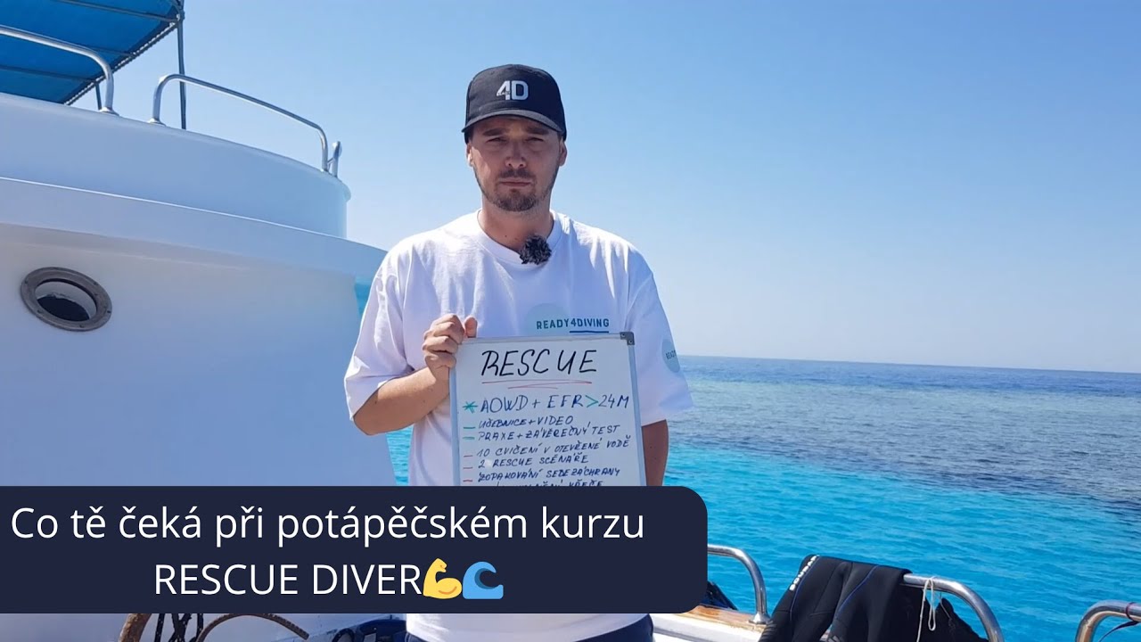 🌊 Potápěčský kurz RESCUE DIVER