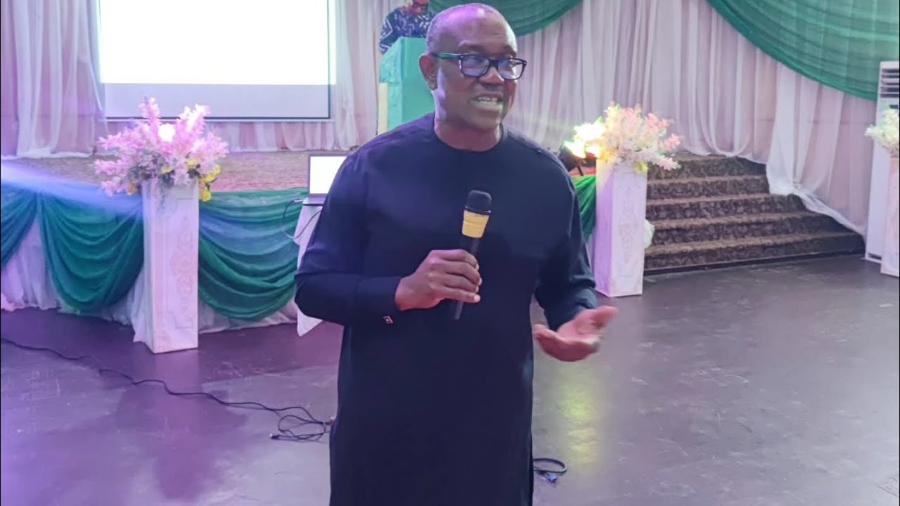 PETER OBI, Man of the people.
