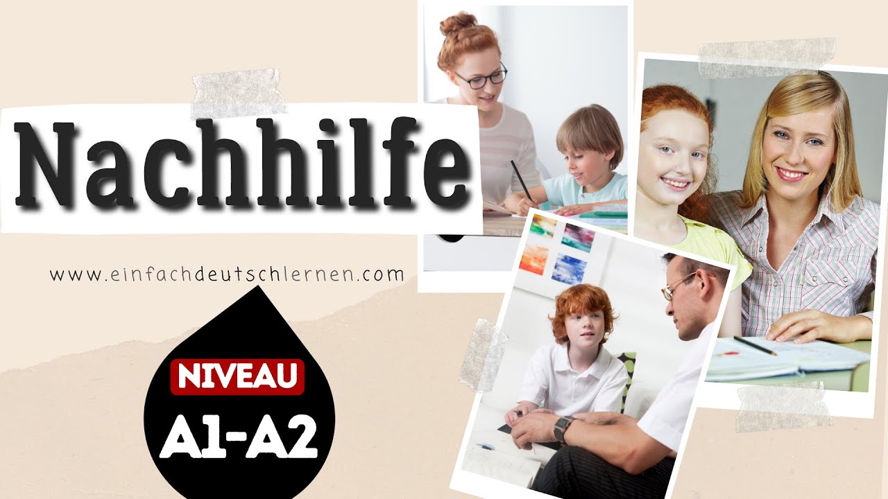 #509 Nachhilfe | Deutsch lernen durch H&ouml;ren | Deutsch lernen mit Geschichten | Niveau A1-A2 | DldH