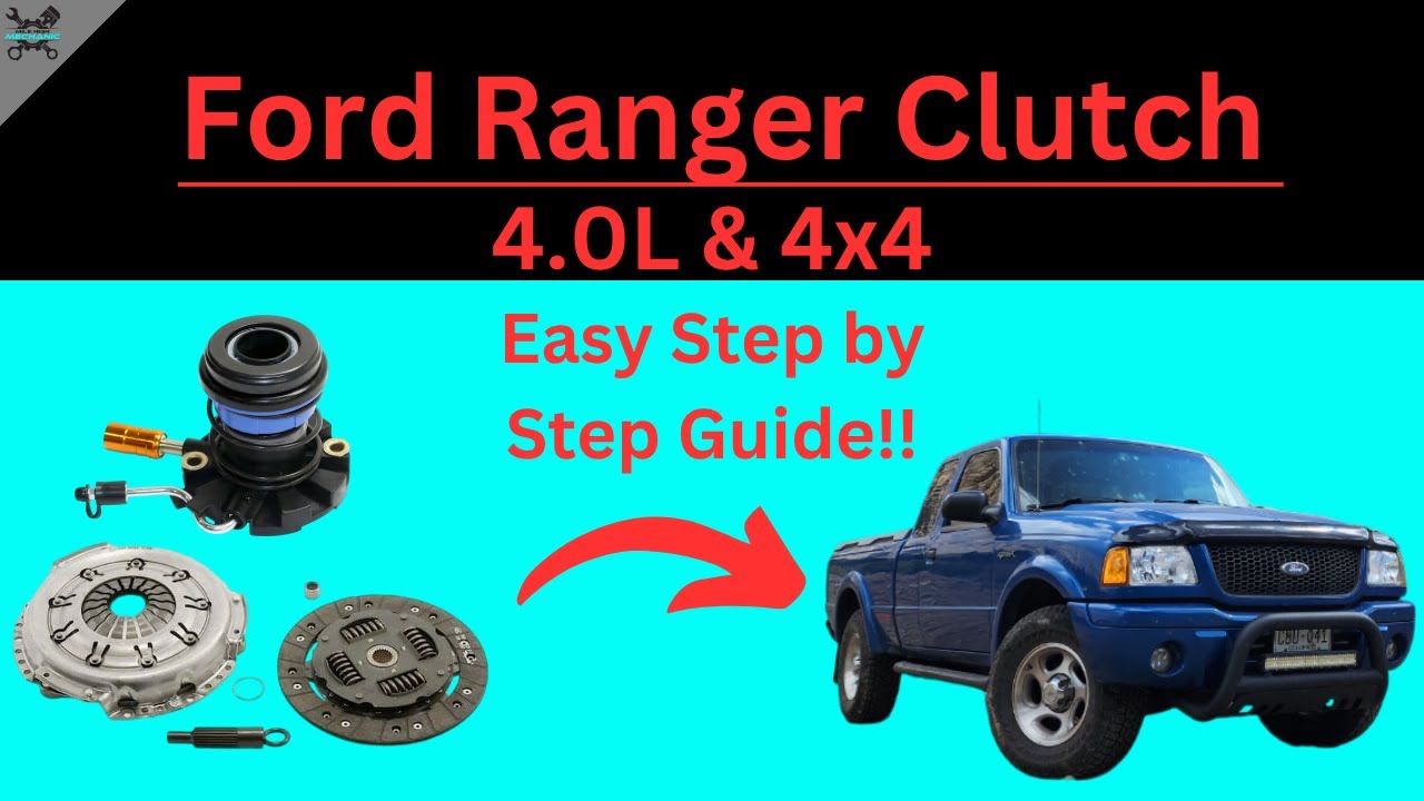How to Replace a Clutch in a Ford Ranger | 4.0L Ford Ranger Clutch Replacement