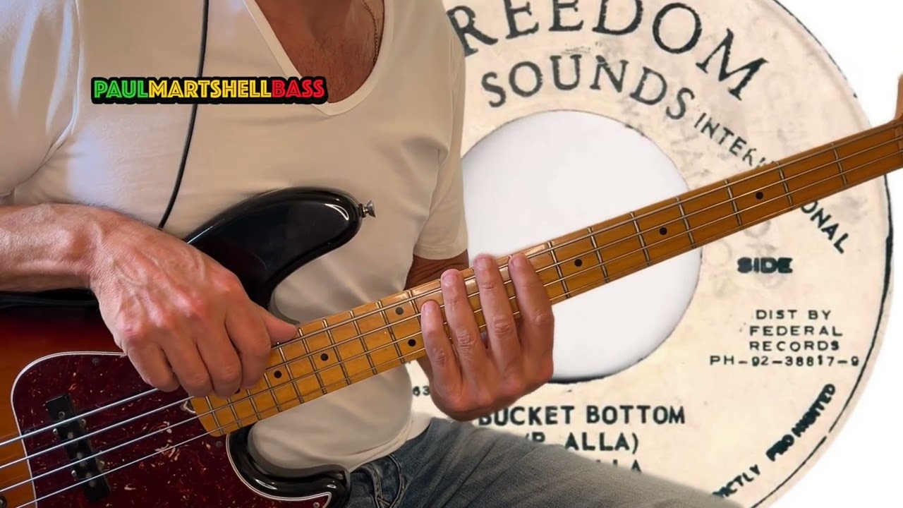 Megamix Rare Reggae Bass Covers By Paul Martshell Bass