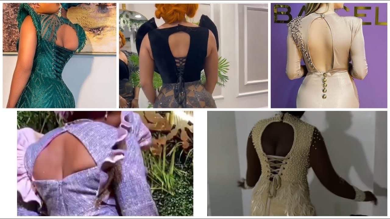 How to Cut five  Trendy Back neckline Designs