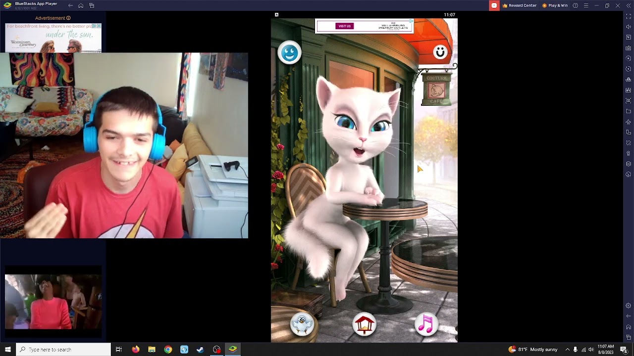 Talking Angela Making Angela Angry
