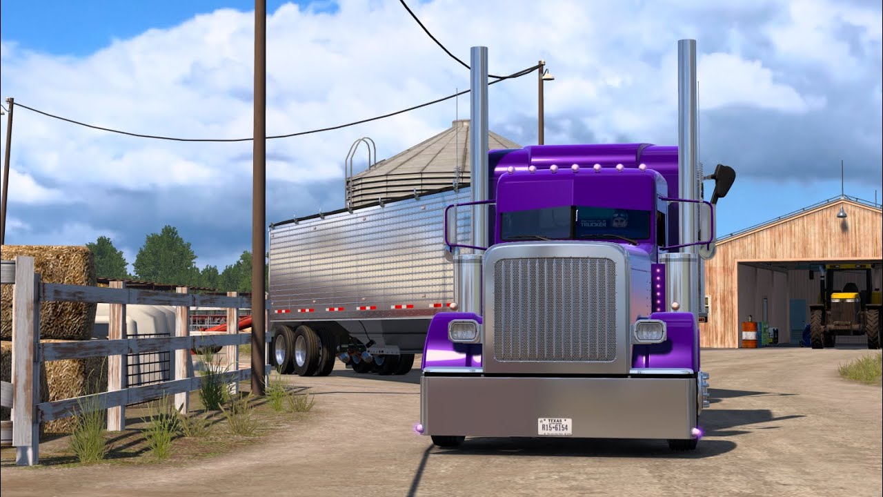WEST COAST RUN 🔥 #peterbilt Bad ass Jake | 4k | American Truck Simulator | Realistic Driving