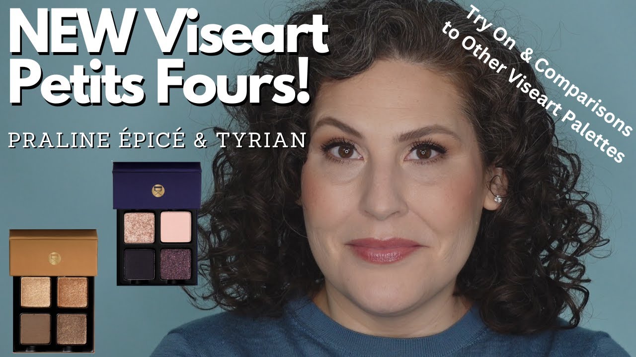 NEW Viseart Petits Fours - Holiday 2023 - Praline Épicé & Tyrian Quads