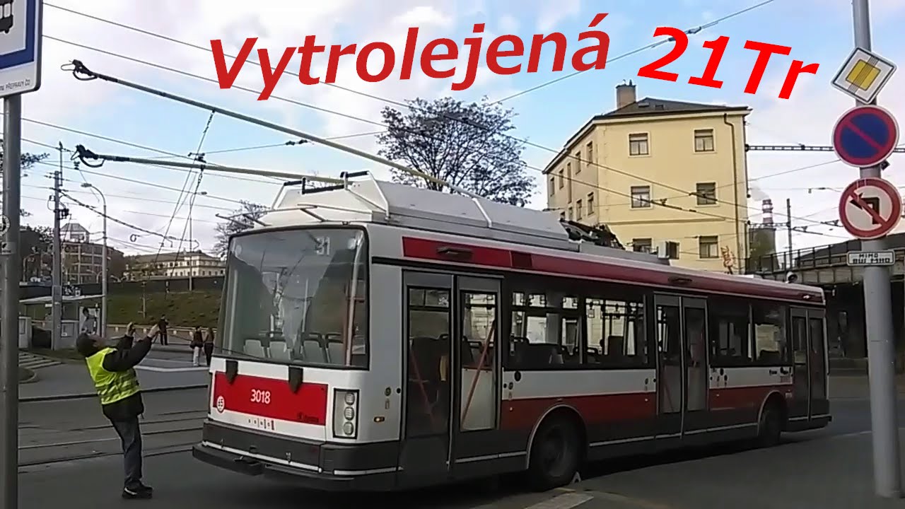 MHD v Brně│Vytrolejená 21Tr a přehlídka nových dubnových reklam