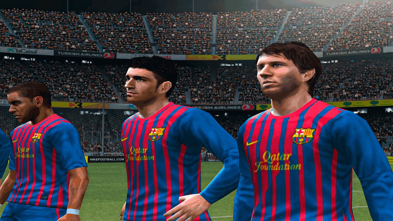 PES 2012 - REAL MADRID VS FC BARCELONA - PS2 PCSX2 Gameplay (2K60FPS)
