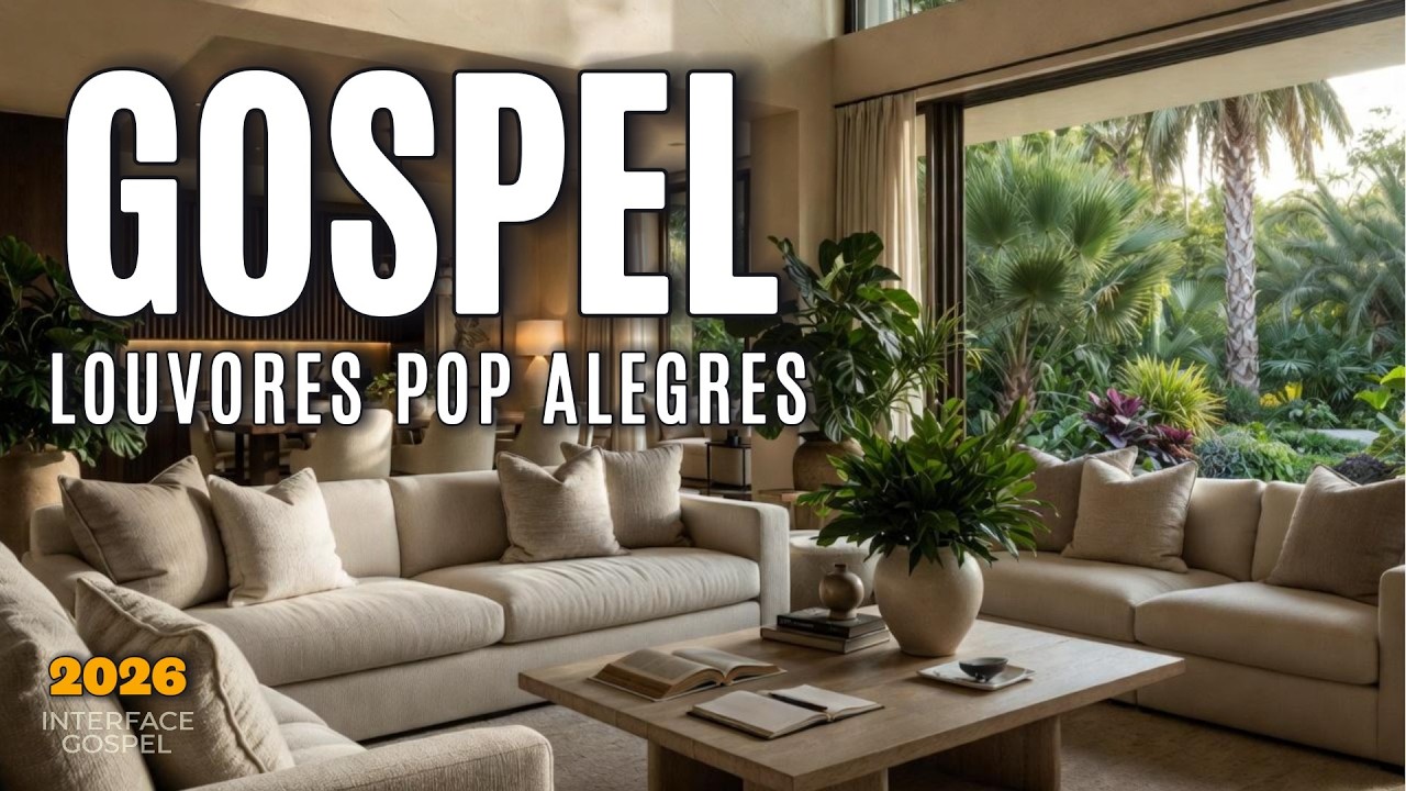 1H30 de Louvores Alegres para Meditar, Estudar, Trabalhar e Animar o Dia | Gospel Atual