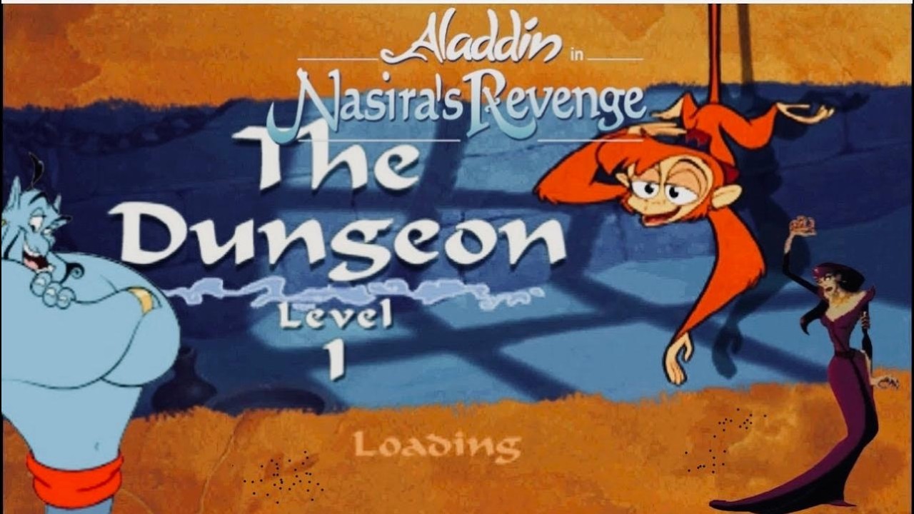 Aladdin in Nasira's Revenge The Dungeon Level 1
