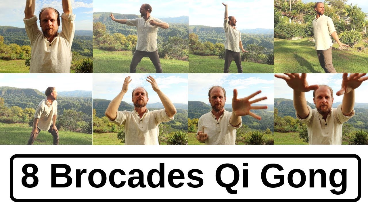 8 Brocades Qi Gong – For Health and Healing