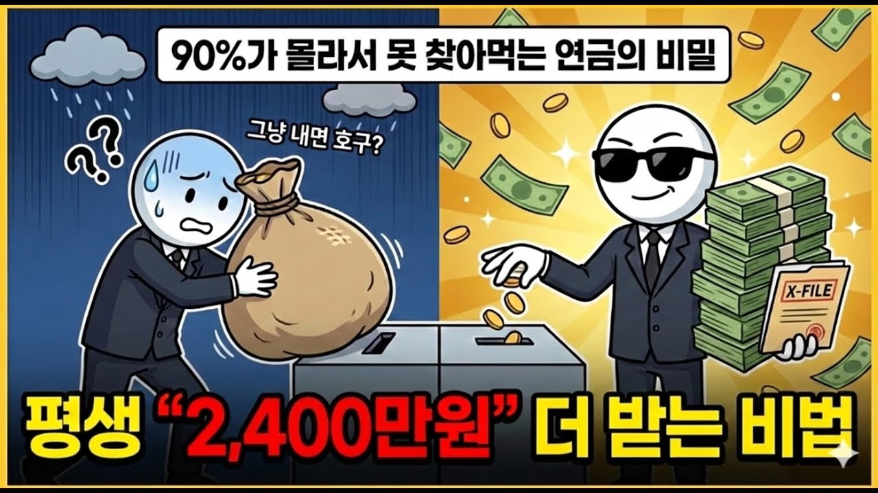 국민연금, 많이 내면 바보? 매월 10만 원 더 받는 '꼼수'의 진실