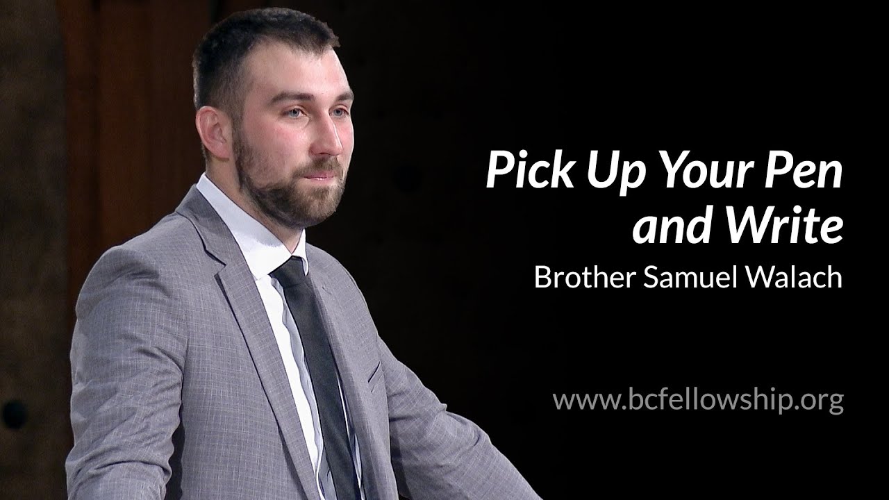 241110 - Samuel Walach: Pick Up Your Pen and Write