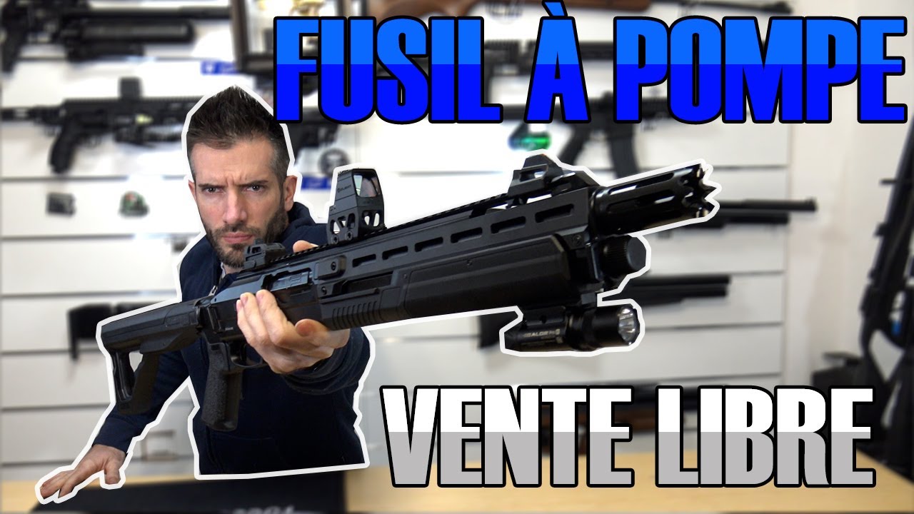 Le seul fusil à pompe à balle caoutchouc en vente libre, HDX 68 T4E Umarex