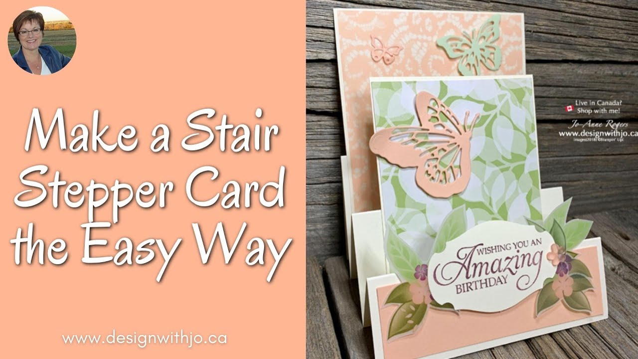 Make a Stair Stepper Card the Easy Way